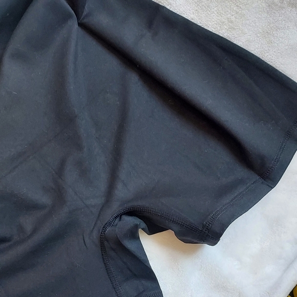 Black Women's Short Sleeve Bodysuit - Picture 5 of 12